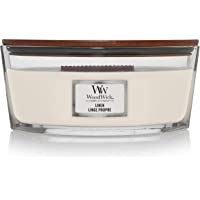 WoodWick vela aromática en forma de elipse- Linen